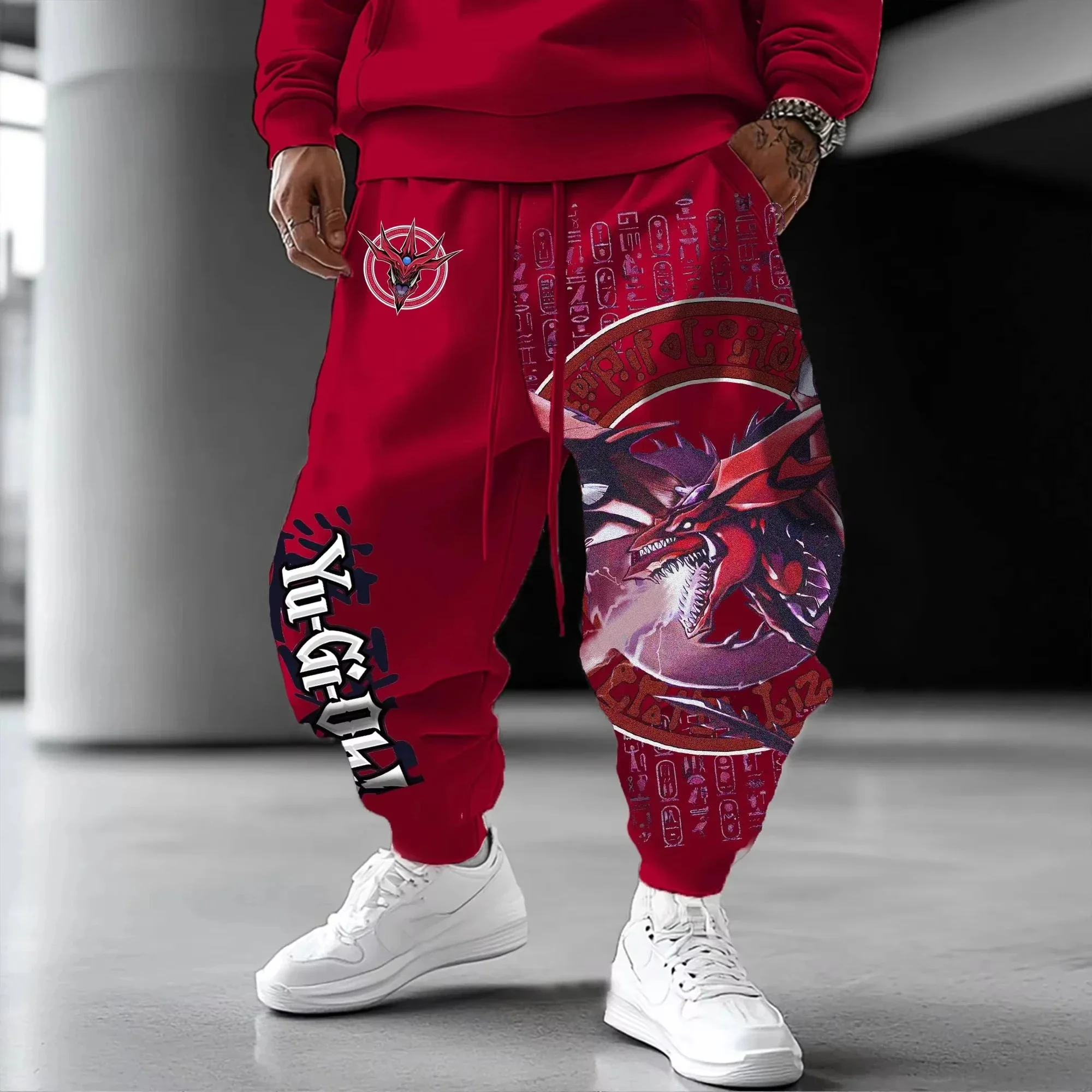 Yu-Gi-Oh! Anime Egyptian God Printed Men's 2026 Autumn/Winter New Style Harajuku Large Trendy Y2K Casual Joint Cotton Pants
Yu-Gi-Oh! Anime Egyptian God Printed Men's 2026 Autumn/Winter New Style Harajuku Large Trendy Y2K Casual Joint Cotton Pants