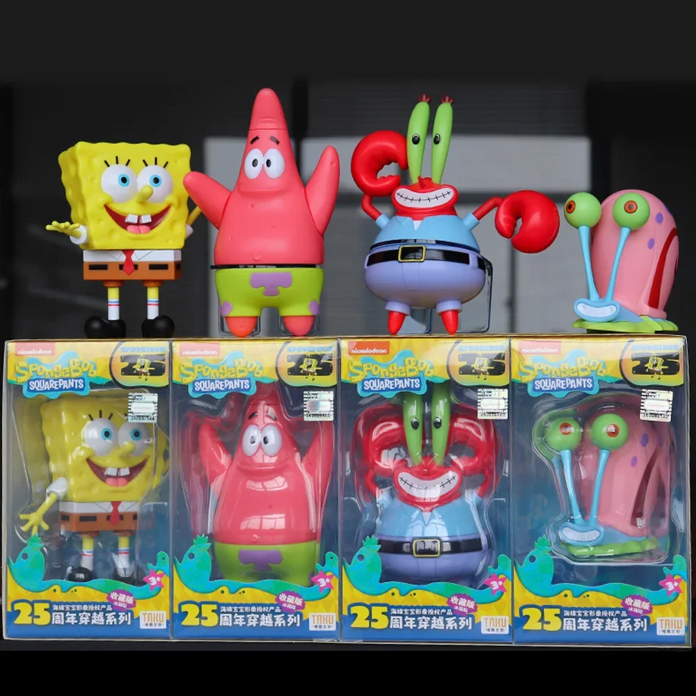 Anime SpongeBob SuqarePants Refrigerator Magnet Magnetic Detachable Action Figures Ornaments Gifts Mystery Blind Box Toy
Anime SpongeBob SuqarePants Refrigerator Magnet Magnetic Detachable Action Figures Ornaments Gifts Mystery Blind Box Toy