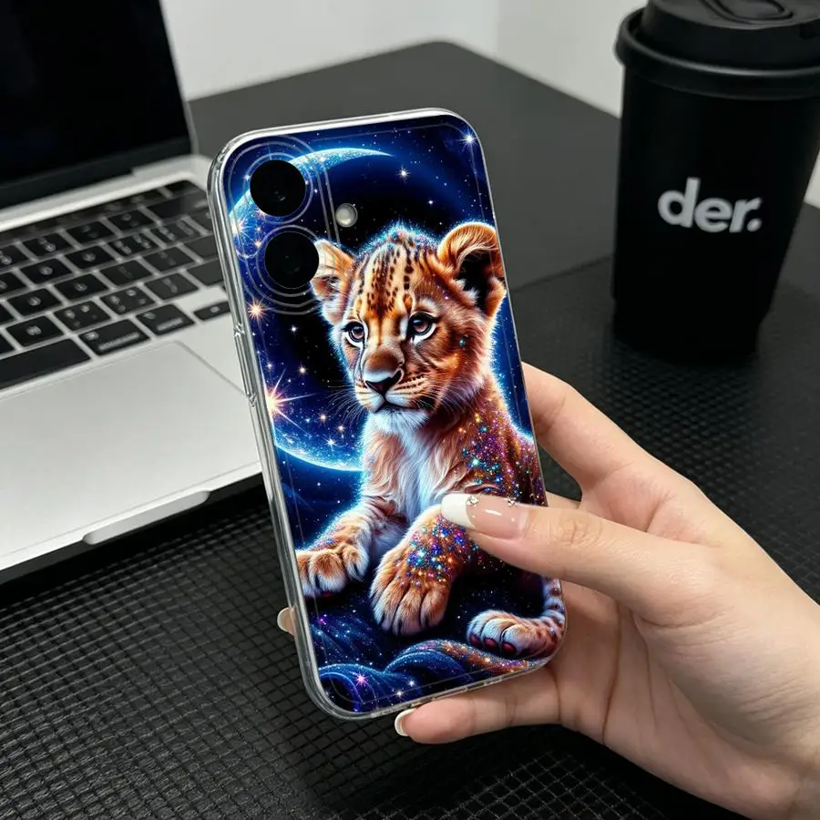 Case for Honor X9b X8a 90 Lite X8b X9a X8 X7b Soft Phone Cover Glitter Lion Cub Art
Case for Honor X9b X8a 90 Lite X8b X9a X8 X7b Soft Phone Cover Glitter Lion Cub Art