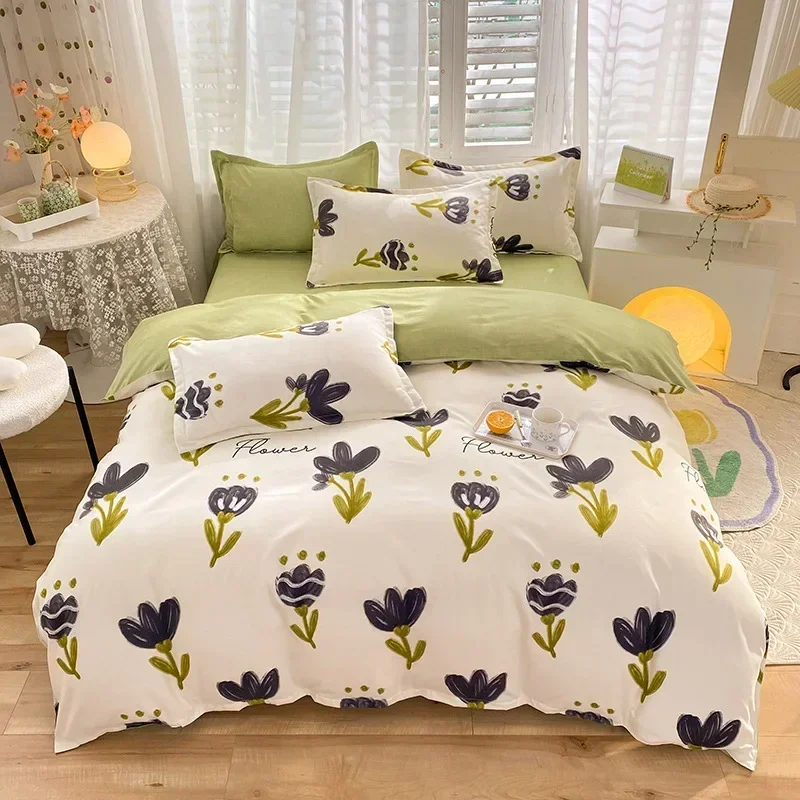 Ins Style Комплект постельного белья Nordic Single Double Flat Sheet Пододеяльник Наволочка Мягкая микрофибра Простое свежее удобное постельное белье
Ins Style Комплект постельного белья Nordic Single Double Flat Sheet Пододеяльник Наволочка Мягкая микрофибра Простое свежее удобное постельное белье