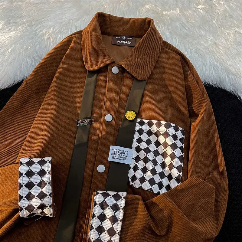 Juspinice Spring and Autumn Season 2025 New Korean Loose Casual Retro Corduroy Jacket Women's Coat Couple Top Trend
Juspinice Spring and Autumn Season 2025 New Korean Loose Casual Retro Corduroy Jacket Women's Coat Couple Top Trend