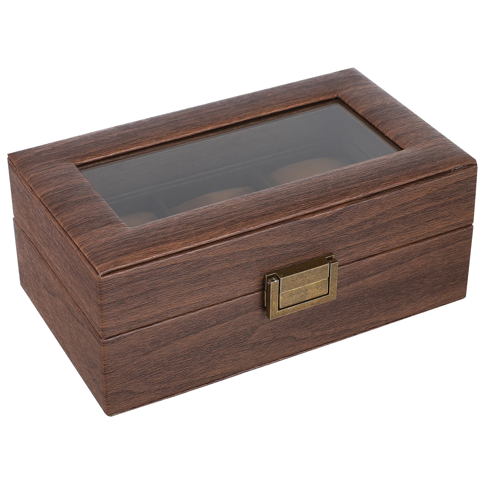 Premium 3 Slot Display Storage Box Durable Wooden Jewelry Case For Watch Ring Necklace Decoration Watch Container
Premium 3 Slot Display Storage Box Durable Wooden Jewelry Case For Watch Ring Necklace Decoration Watch Container