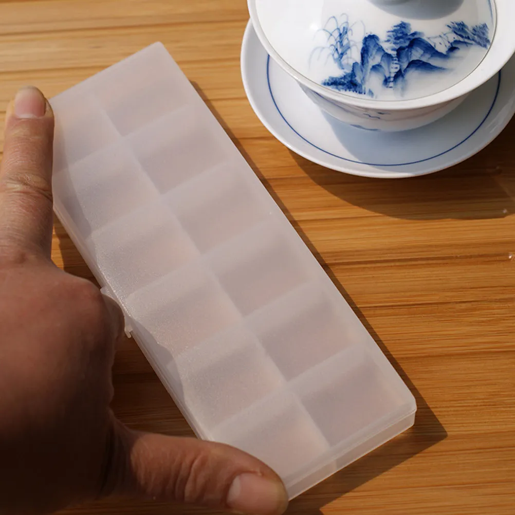 PP Plastic Medicine Box Double Roll Design 12 Grids Transparent Pill Case Jewelry Organizer Home Storage Holder Travel Use
PP Plastic Medicine Box Double Roll Design 12 Grids Transparent Pill Case Jewelry Organizer Home Storage Holder Travel Use