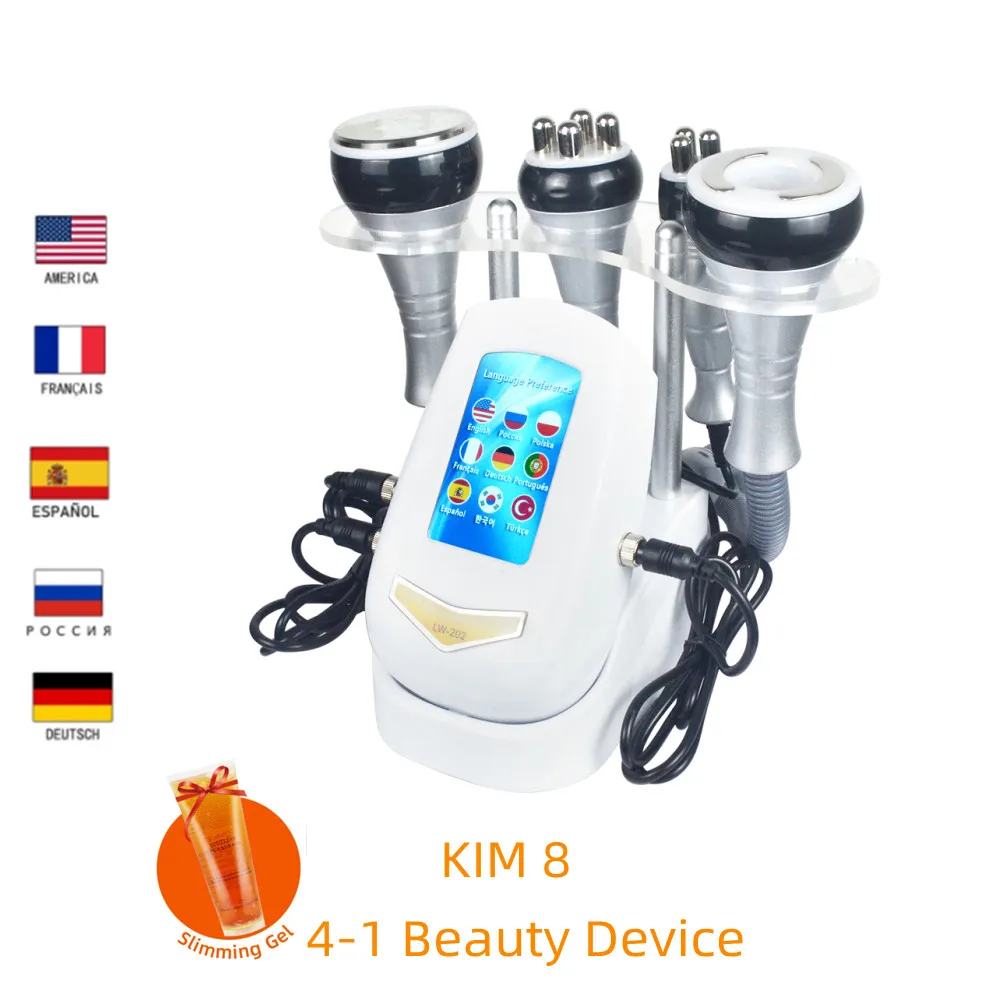 New 4 in 1 Cavitation Machine 40k Ultrasonic RF Shape Vacuum Frequency Liposuction Weight Loss Slimming Skin Tightening Liftin
New 4 in 1 Cavitation Machine 40k Ultrasonic RF Shape Vacuum Frequency Liposuction Weight Loss Slimming Skin Tightening Liftin