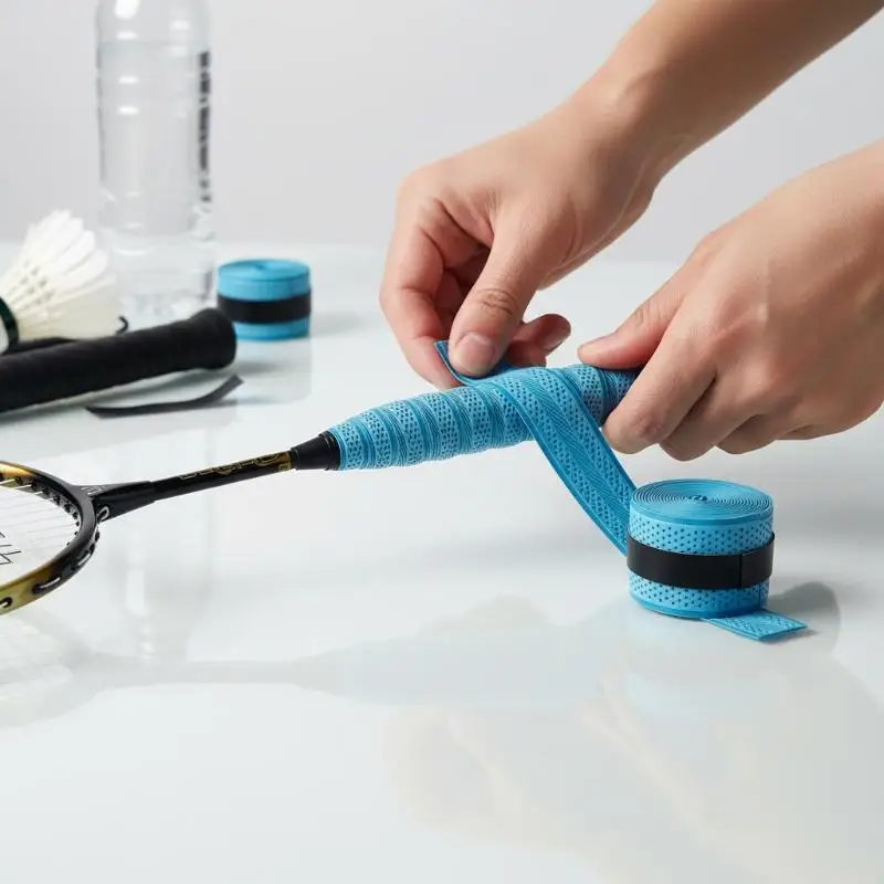 2Pcs Tennis Racket Overgrip Sweat Band Absorption Grip PU Badminton Racket Handle Grip Tennis Griptape Padel Racket Grip
2Pcs Tennis Racket Overgrip Sweat Band Absorption Grip PU Badminton Racket Handle Grip Tennis Griptape Padel Racket Grip