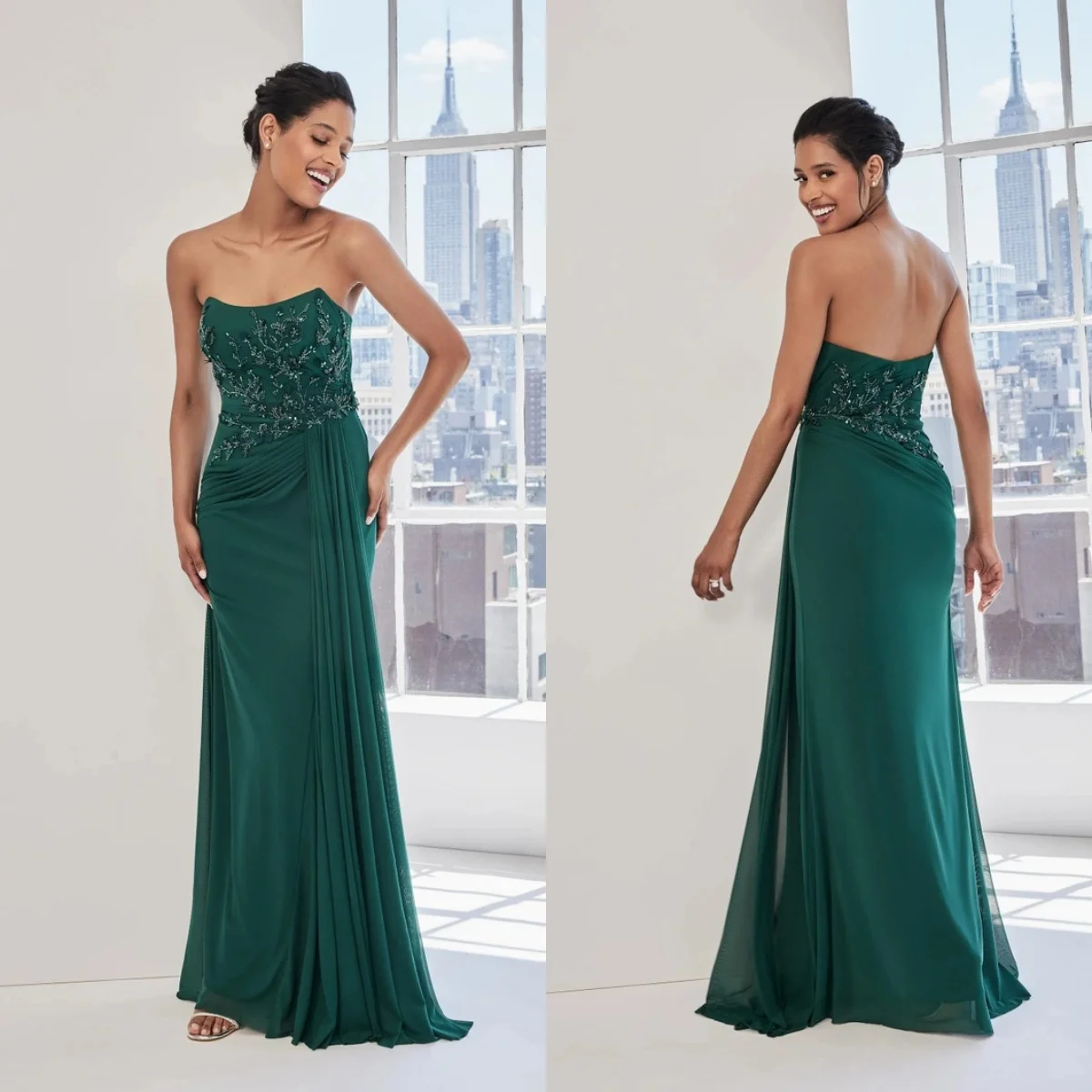 Classic Green Prom Dresses Sequined Mother of the Bride Dress for Wedding Party Ladies Formal Evening Gowns Customized
Classic Green Prom Dresses Sequined Mother of the Bride Dress for Wedding Party Ladies Formal Evening Gowns Customized