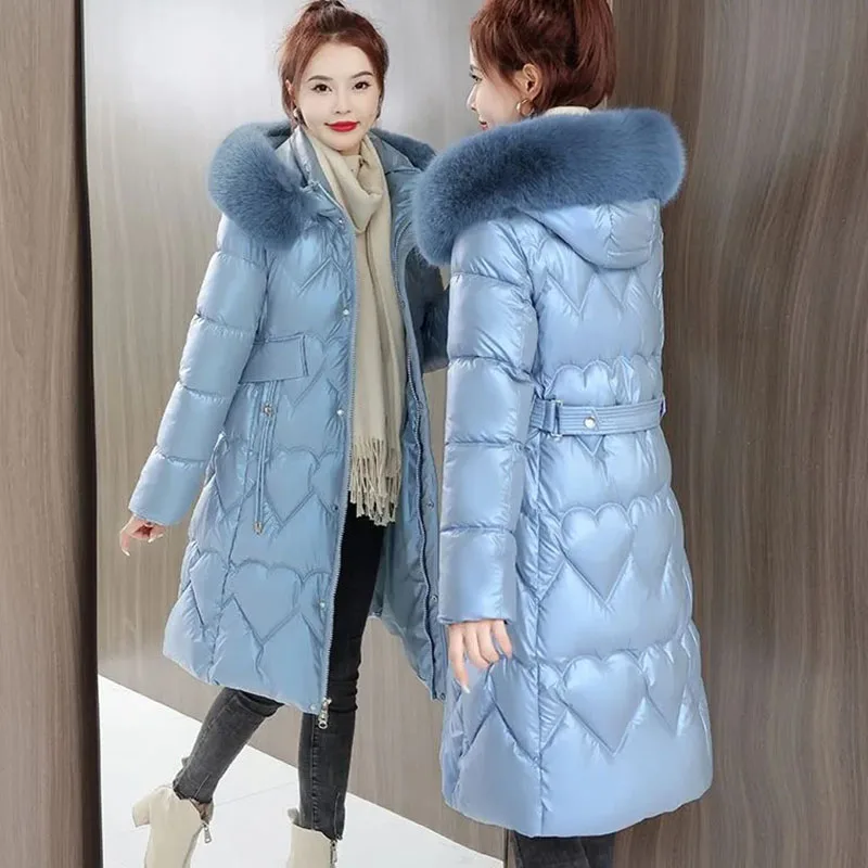 2023 New Winter Women Parkas Fashion Glossy Down Cotton Jacket Long Thicke Windproof Warm Coat Female Outwear Snow Wear Jackets
2023 New Winter Women Parkas Fashion Glossy Down Cotton Jacket Long Thicke Windproof Warm Coat Female Outwear Snow Wear Jackets