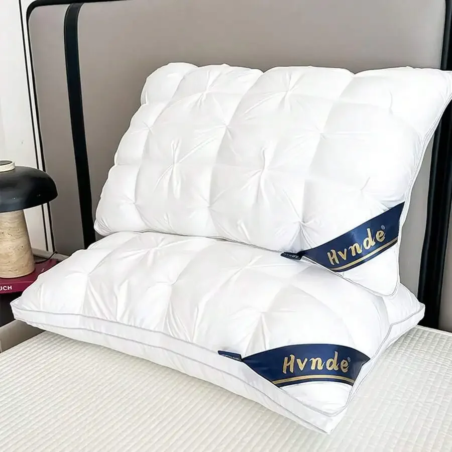 2Pcs King Size Luxuny 5-Star Hote! Qualty Pow,19x2 Inches - Dep Slep Neck SuportNon.Colapse High Pilow Core For . Seasons, Machi
2Pcs King Size Luxuny 5-Star Hote! Qualty Pow,19x2 Inches - Dep Slep Neck SuportNon.Colapse High Pilow Core For . Seasons, Machi