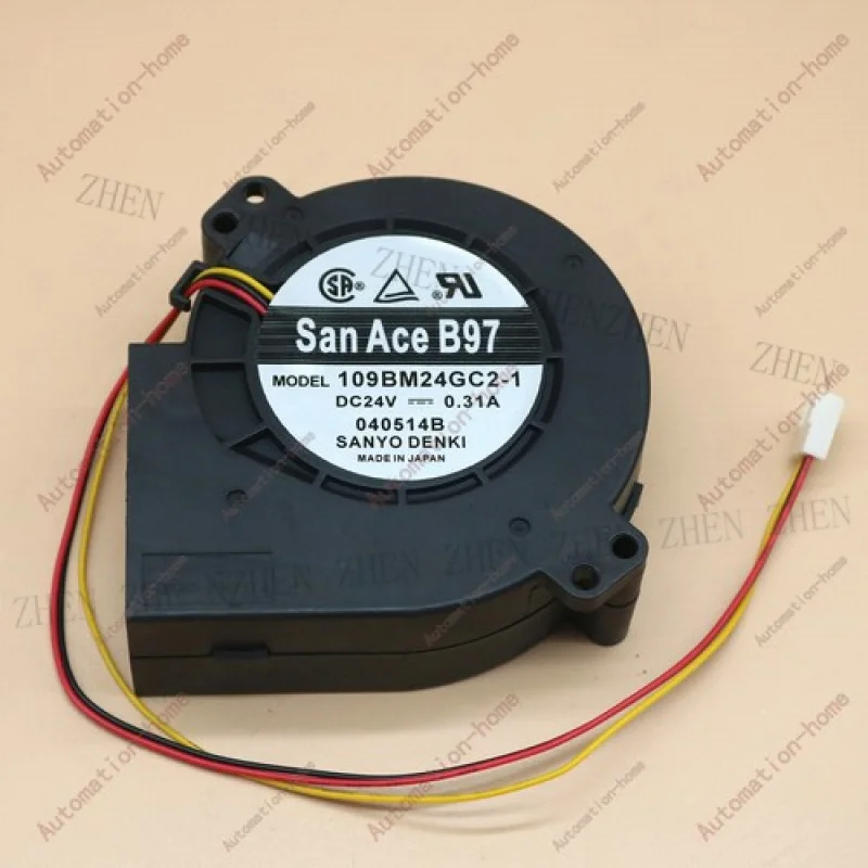 Y 1 шт. новый для SANYO 109BM24GC2-1 9733 24 В 0,31 А 3-контактный вентилятор охлаждения турбины
Y 1 шт. новый для SANYO 109BM24GC2-1 9733 24 В 0,31 А 3-контактный вентилятор охлаждения турбины