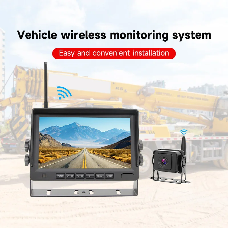 7Inch Wireless Car Monitor Waterproof Rear View Camera kits + Wireless Backup Camera De Recul Rear Camera For Bus Truck Camper
7Inch Wireless Car Monitor Waterproof Rear View Camera kits + Wireless Backup Camera De Recul Rear Camera For Bus Truck Camper
