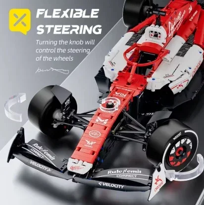 1:8 F1 Race Cars 1758PCS Building Sets MOC Building Blocks Car Cool Collectible Model Car Kits Toy Christmas Festive Gift Giving
1:8 F1 Race Cars 1758PCS Building Sets MOC Building Blocks Car Cool Collectible Model Car Kits Toy Christmas Festive Gift Giving