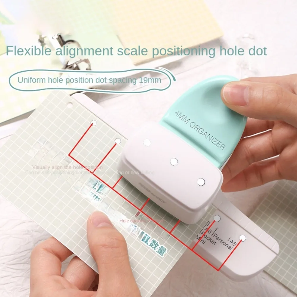 Adjustable Loose Leaf Paper Hole Punch 8 Sheet Capacity Universal 3 Hole Paper Puncher Green Stationery 4mm Hole Puncher
Adjustable Loose Leaf Paper Hole Punch 8 Sheet Capacity Universal 3 Hole Paper Puncher Green Stationery 4mm Hole Puncher
