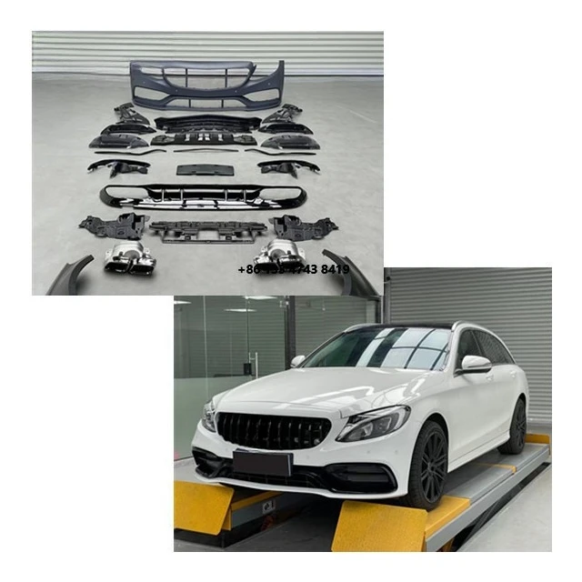 Body Kit for W205 C-Class C200 C300 Body Kit for C-Class W205 2019 Upgraded to A-Style Body Kit
Body Kit for W205 C-Class C200 C300 Body Kit for C-Class W205 2019 Upgraded to A-Style Body Kit