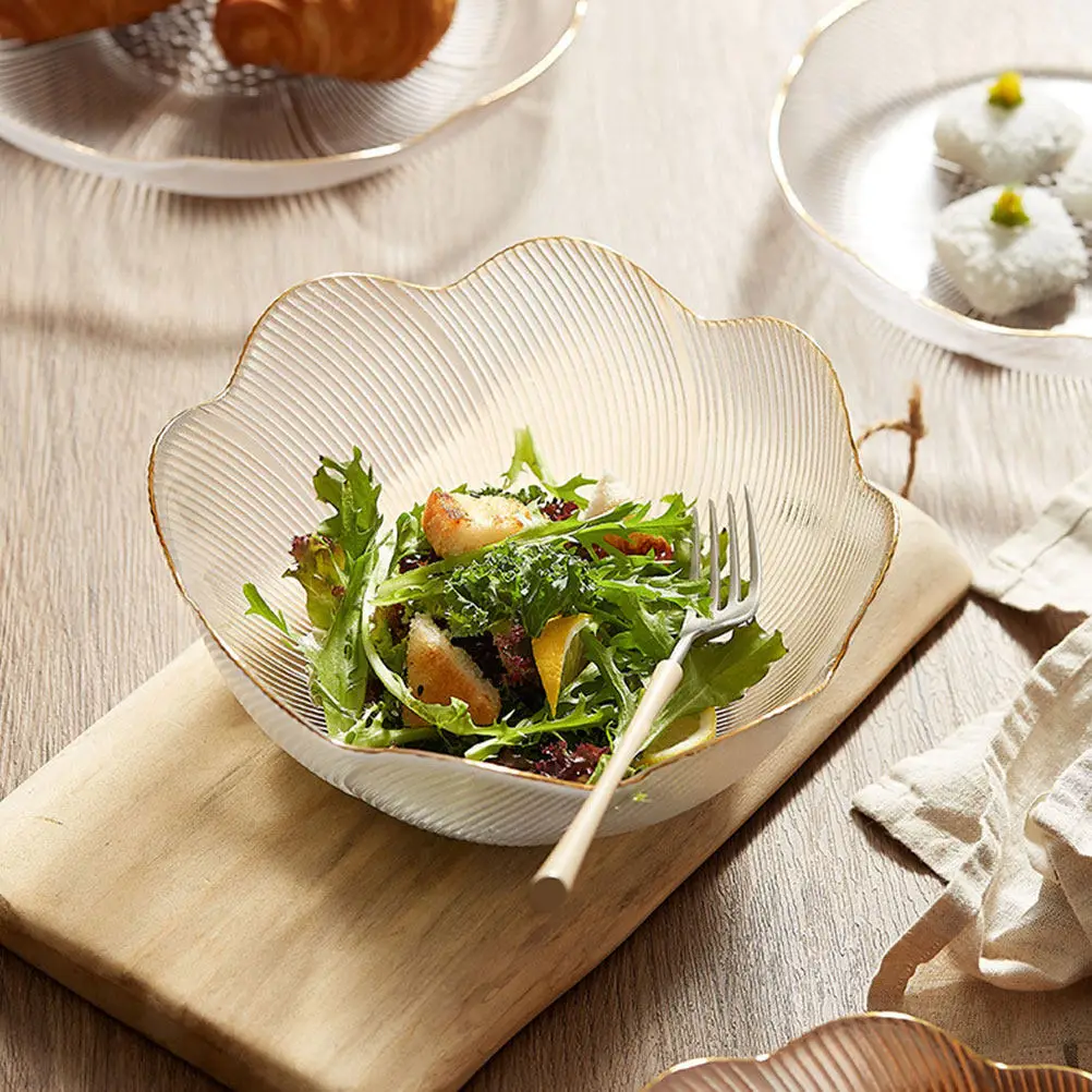 Premium Glass Fruit Bowl Creative Design Multi-Functional Serving Dish Decorative Transparent Tableware for Party
Premium Glass Fruit Bowl Creative Design Multi-Functional Serving Dish Decorative Transparent Tableware for Party