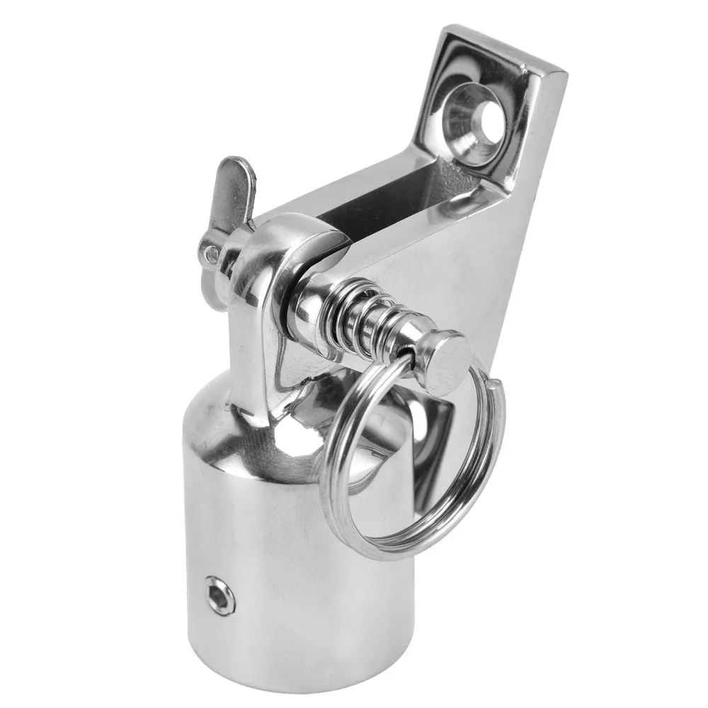 2 PCS 316 Stainless Steel Bimini Top Hardware Quick Release Pin Fits 7/8 inch Tube Eye End Cap Fits 1 inch Tube
2 PCS 316 Stainless Steel Bimini Top Hardware Quick Release Pin Fits 7/8 inch Tube Eye End Cap Fits 1 inch Tube