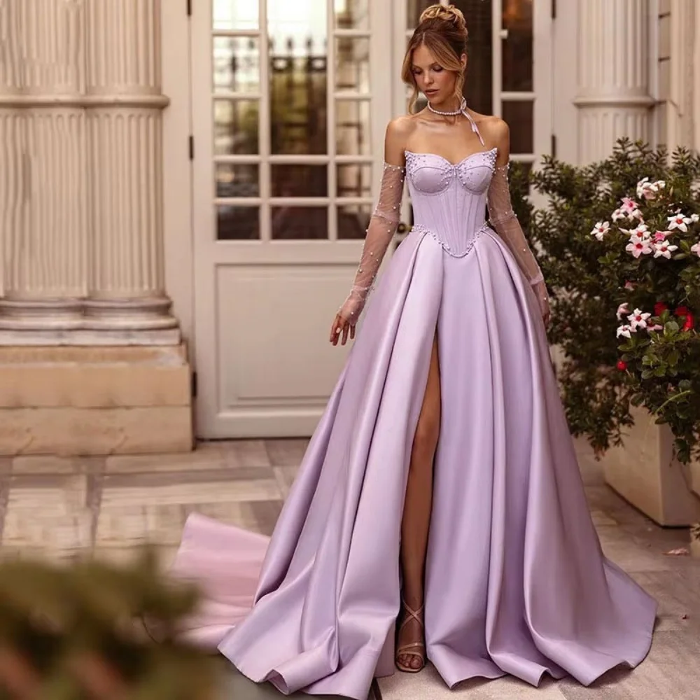 Customized Exquisite V-neck High Split Evening Dress Charming Long Prom Dress Sleeveless Beading Party Gown вечернее платье
Customized Exquisite V-neck High Split Evening Dress Charming Long Prom Dress Sleeveless Beading Party Gown вечернее платье