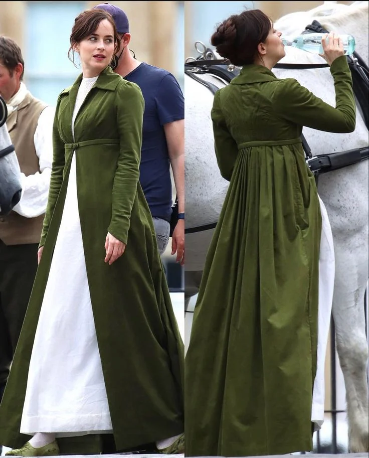 Persuasion Anne Elliot Cosplay Costume Green Regency Ball Gown Jane Austen High Waist Regency Fashion Dress
Persuasion Anne Elliot Cosplay Costume Green Regency Ball Gown Jane Austen High Waist Regency Fashion Dress