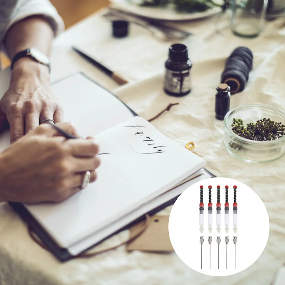 6Pcs Ink Auxiliary Absorber Easy Disassemble Clean Install Fountain Pen Devices School Supplies Pen Ink Absorption
6Pcs Ink Auxiliary Absorber Easy Disassemble Clean Install Fountain Pen Devices School Supplies Pen Ink Absorption