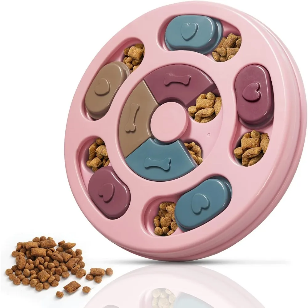 Dog Puzzle Toys,Dogs Food Puzzle Feeder Toys for IQ Training & Mental Enrichment,Dog Treat Puzzle(Pink)
Dog Puzzle Toys,Dogs Food Puzzle Feeder Toys for IQ Training & Mental Enrichment,Dog Treat Puzzle(Pink)