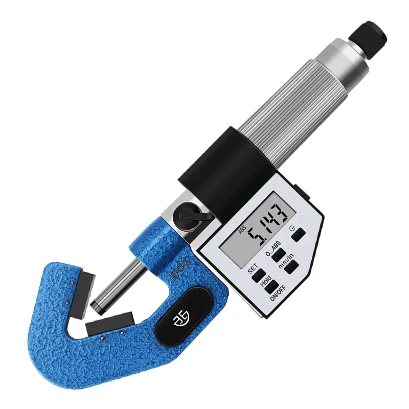High-Precision Stainless Steel Three Groove Digital Micrometer 1-15mm 0.001mm Accuracy
High-Precision Stainless Steel Three Groove Digital Micrometer 1-15mm 0.001mm Accuracy