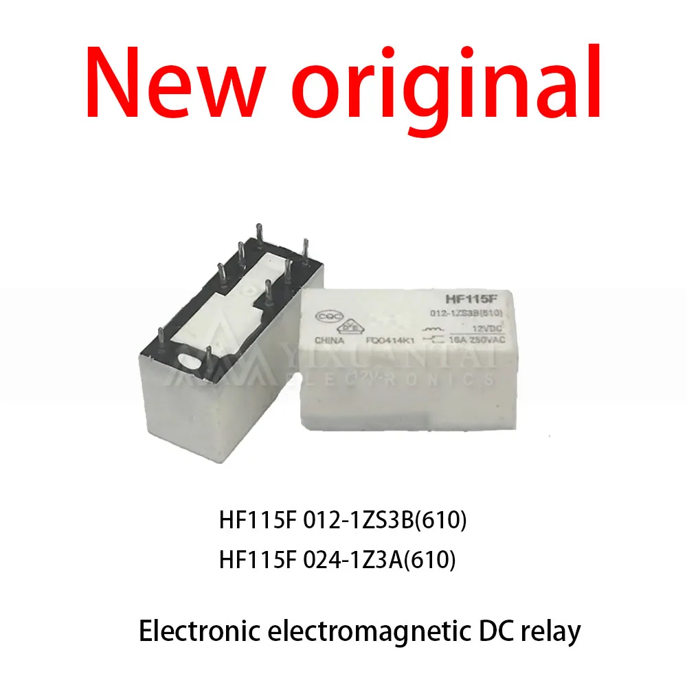 10 Pcs/Lot New original HF115F 012-1ZS3B(610) HF115F 024-1Z3A(610) Electromagnetic DC relay
10 Pcs/Lot New original HF115F 012-1ZS3B(610) HF115F 024-1Z3A(610) Electromagnetic DC relay