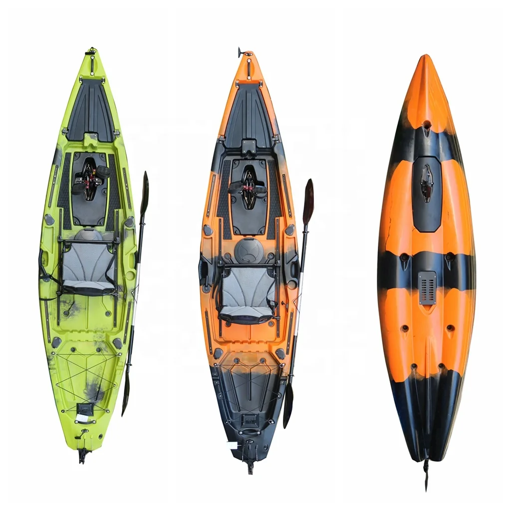 Pedal Electric Motor Pedal Fishing Kayak Sit-on-top Touring Plastic Single Seat Fishing Vicking 12 FT Canoe VK Lakes & Rivers
Pedal Electric Motor Pedal Fishing Kayak Sit-on-top Touring Plastic Single Seat Fishing Vicking 12 FT Canoe VK Lakes & Rivers