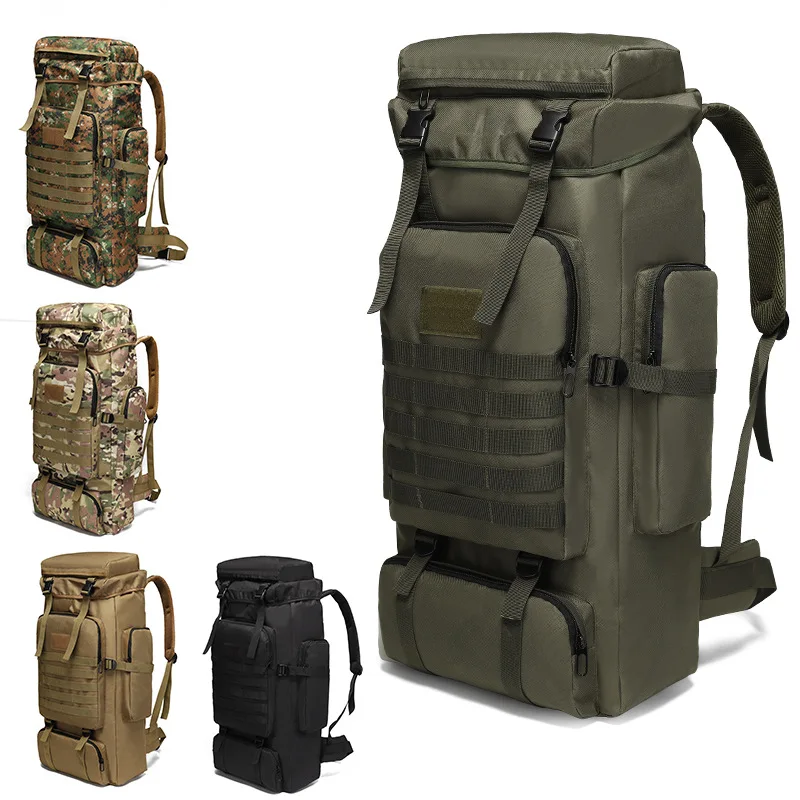 Outdoor Tactical Backpack Men 75L Large Capacity Camouflage Hiking Trekking Climbing Camping Bag Men's Military Travel Backpack
Outdoor Tactical Backpack Men 75L Large Capacity Camouflage Hiking Trekking Climbing Camping Bag Men's Military Travel Backpack