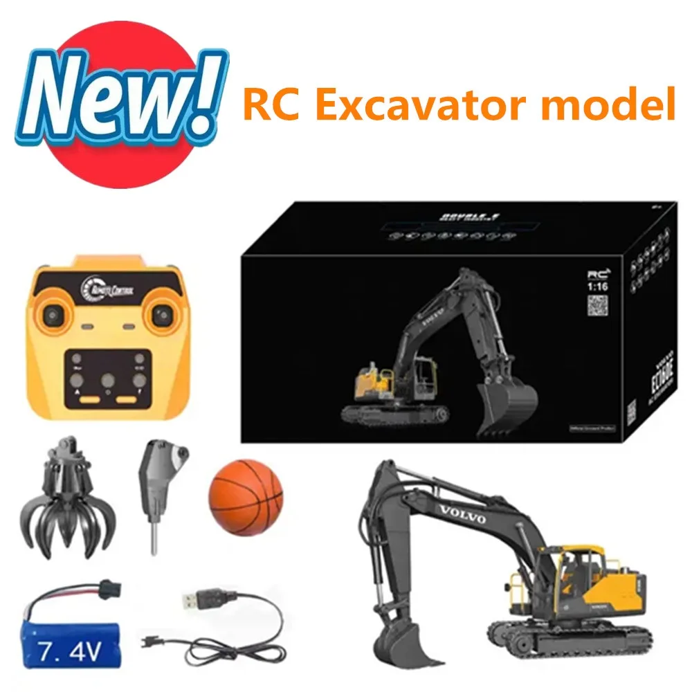Remote Control Excavator Toy 27 Inch, 17 Channel 2.4G Remote Control Engineering Vehicle Crawler Excavator Dual Control Mode
Remote Control Excavator Toy 27 Inch, 17 Channel 2.4G Remote Control Engineering Vehicle Crawler Excavator Dual Control Mode