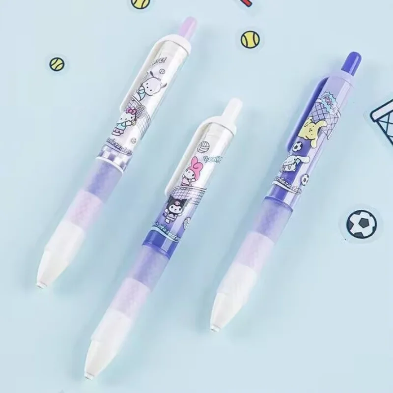 Набор из 24 гелевых ручек Sanrio: Melody, Kuromi, Cinnamoroll, Kitty, Pochacco, 0.5 мм, черные чернила, для офиса и школы
Набор из 24 гелевых ручек Sanrio: Melody, Kuromi, Cinnamoroll, Kitty, Pochacco, 0.5 мм, черные чернила, для офиса и школы