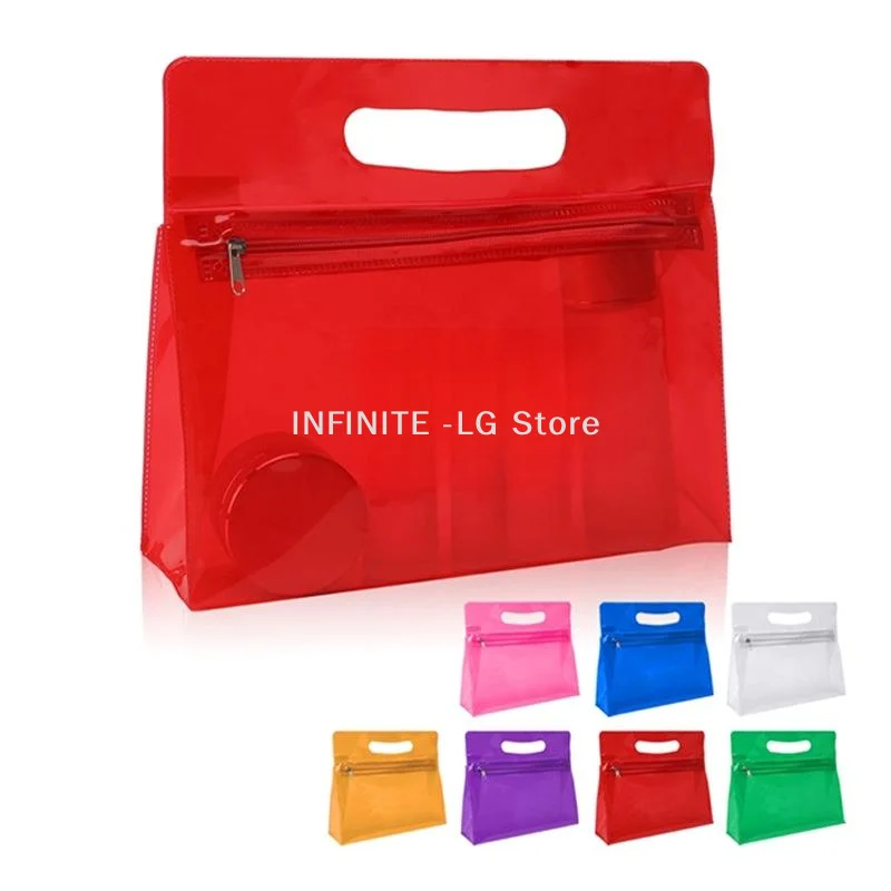 1Pcs Zipper Design Toiletry Makeup Bag Portable PVC Waterproof Organizer Bag Swimming Bag For Wet Dry Separation Beach Storage
1Pcs Zipper Design Toiletry Makeup Bag Portable PVC Waterproof Organizer Bag Swimming Bag For Wet Dry Separation Beach Storage