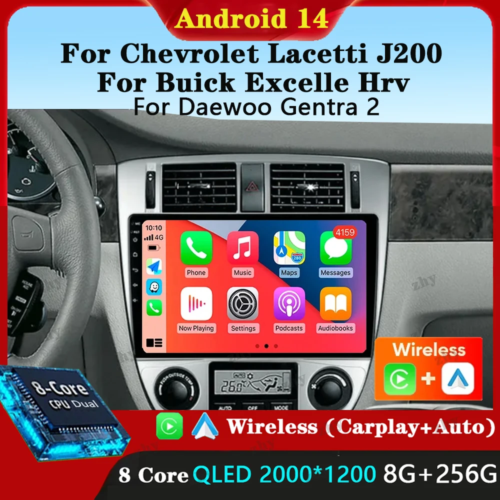 Android 15 Carplay Auto For Chevrolet Lacetti J200 For Buick Excelle Hrv For Daewoo Gentra 2 Car Radio Multimedia Video Player
Android 15 Carplay Auto For Chevrolet Lacetti J200 For Buick Excelle Hrv For Daewoo Gentra 2 Car Radio Multimedia Video Player