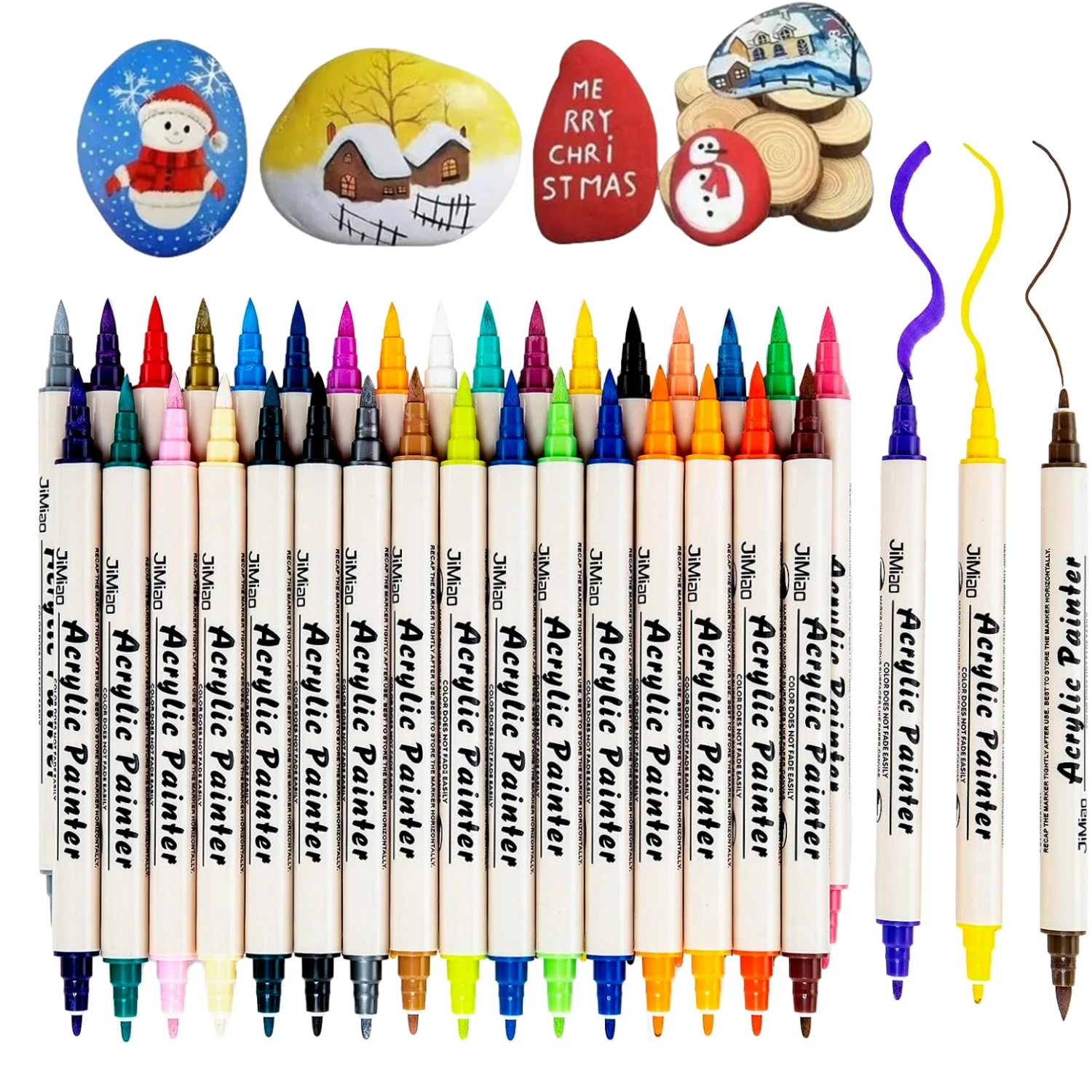 12/24/36 Colors Sketching Markers Dual Brush Acrylic Paint Pen Rock Glass Canvas Metal Ceramic Mug Wood Plastic Paintings
12/24/36 Colors Sketching Markers Dual Brush Acrylic Paint Pen Rock Glass Canvas Metal Ceramic Mug Wood Plastic Paintings