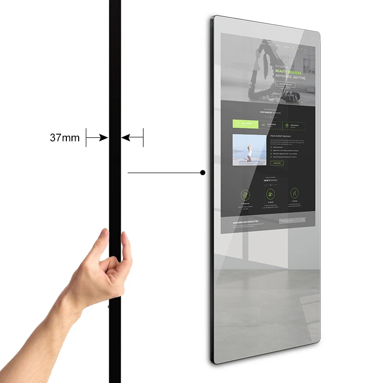 Vercon Gym Smart Mirror Android System Magic Technology Mirrors For Fitness With Health Management Software
Vercon Gym Smart Mirror Android System Magic Technology Mirrors For Fitness With Health Management Software