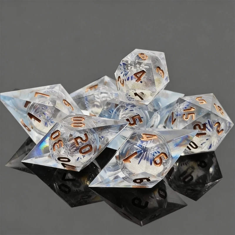 7Pcs/set Polyhedral Resin Dices Multi-faced Various Digital Game Dices for Club Party Family Board Game Props
7Pcs/set Polyhedral Resin Dices Multi-faced Various Digital Game Dices for Club Party Family Board Game Props