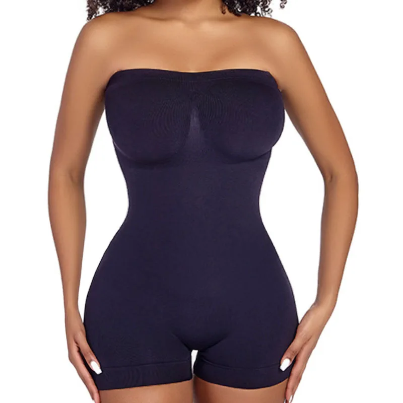 Dimmkof Strapless Shorts Bodysuits Backless Tube Top Body Suit Seamless Tummy Control Shapewear Jumpsuit Shortie Bodysuits
Dimmkof Strapless Shorts Bodysuits Backless Tube Top Body Suit Seamless Tummy Control Shapewear Jumpsuit Shortie Bodysuits