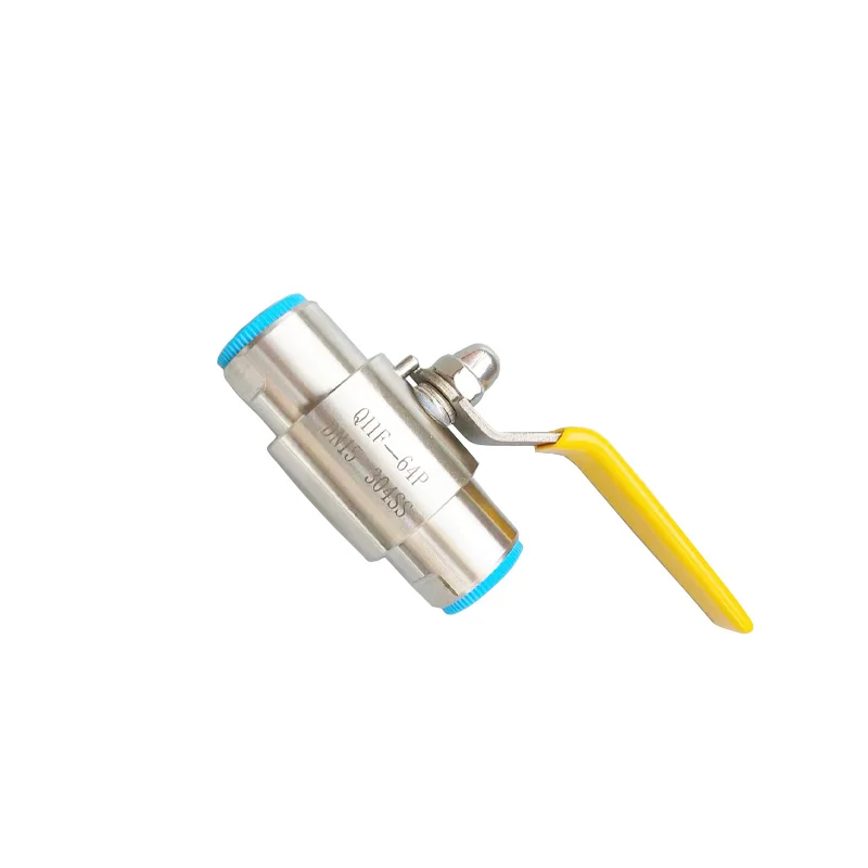 304 Stainless Steel Ball Valve 1/2" 1" NPT High Pressure 6.4MPa Dual Female Thread Instrument Air Valve
304 Stainless Steel Ball Valve 1/2" 1" NPT High Pressure 6.4MPa Dual Female Thread Instrument Air Valve