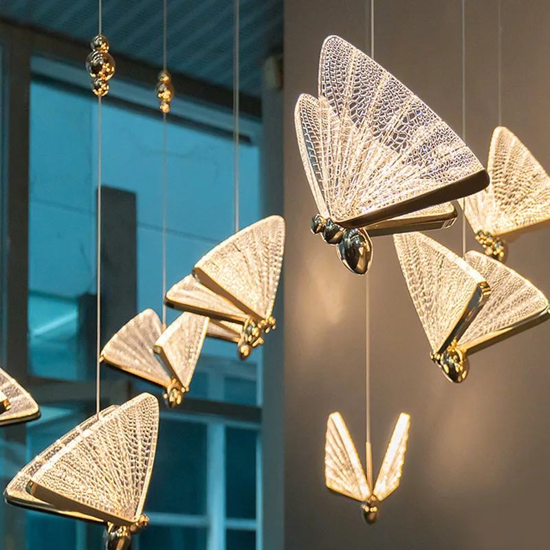 Nordic Butterfly Crystal Led Pendant Lights Indoor Lighting Bedside Ceiling Pendant Lamp For Living Dining Room Bedroom
Nordic Butterfly Crystal Led Pendant Lights Indoor Lighting Bedside Ceiling Pendant Lamp For Living Dining Room Bedroom
