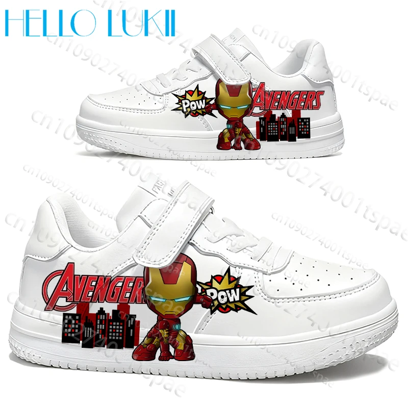 Iron Man Youth Kids Student Casual Sneakers Hot Selling Campus Boys Girls Outdoor Small White Shoes Fashion Birthday Gift
Iron Man Youth Kids Student Casual Sneakers Hot Selling Campus Boys Girls Outdoor Small White Shoes Fashion Birthday Gift