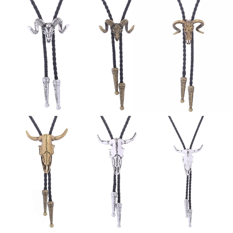 Unique Handmade Braided Bolo Tie Buffalo Cowboy Necktie Bola-Tie Necklace
Unique Handmade Braided Bolo Tie Buffalo Cowboy Necktie Bola-Tie Necklace