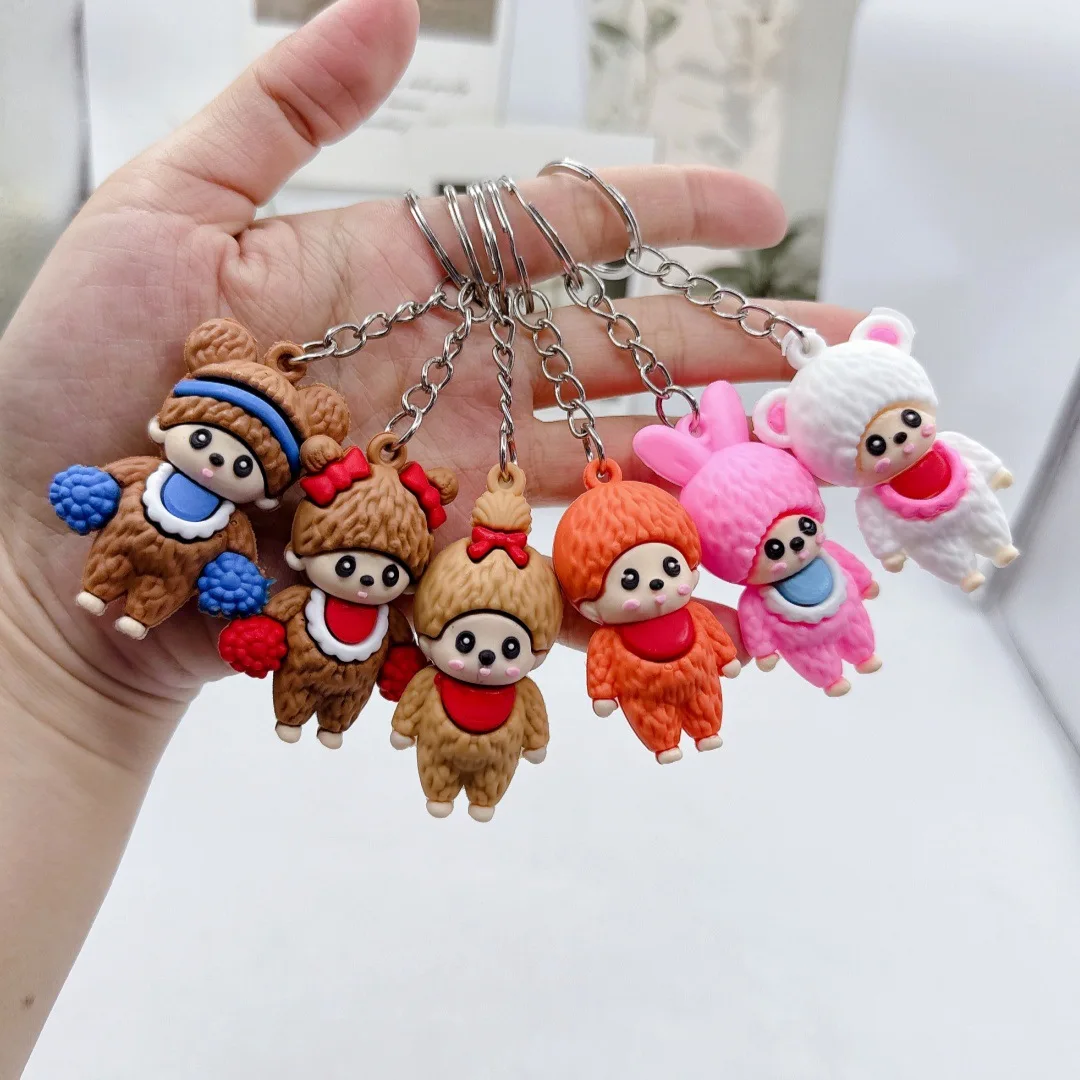 New model Mochhichi Keychain Anime Cute Figure Fashion Keyring Pendent Car Key Accessories Doll Toy Xmas for
New model Mochhichi Keychain Anime Cute Figure Fashion Keyring Pendent Car Key Accessories Doll Toy Xmas for
