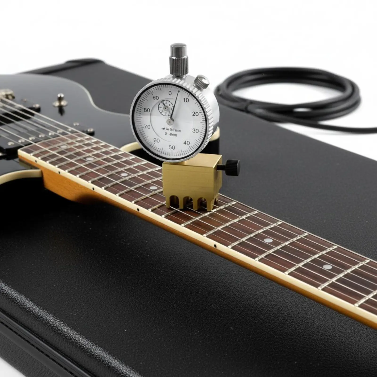 Digital String Height Gauge High Precision Guitar Action Gauge Guitar String Height Meter Compact Double Unit for Workshop
Digital String Height Gauge High Precision Guitar Action Gauge Guitar String Height Meter Compact Double Unit for Workshop
