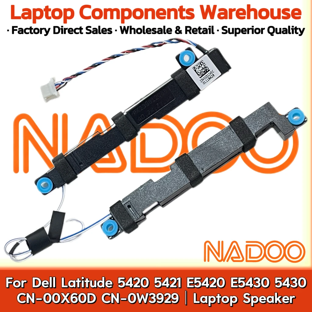 New Original Laptop Notebook Audio Speaker For Dell Latitude 5420 5421 E5420 E5430 5430 CN-00X60D CN-0W3929 Built in horn audio
New Original Laptop Notebook Audio Speaker For Dell Latitude 5420 5421 E5420 E5430 5430 CN-00X60D CN-0W3929 Built in horn audio