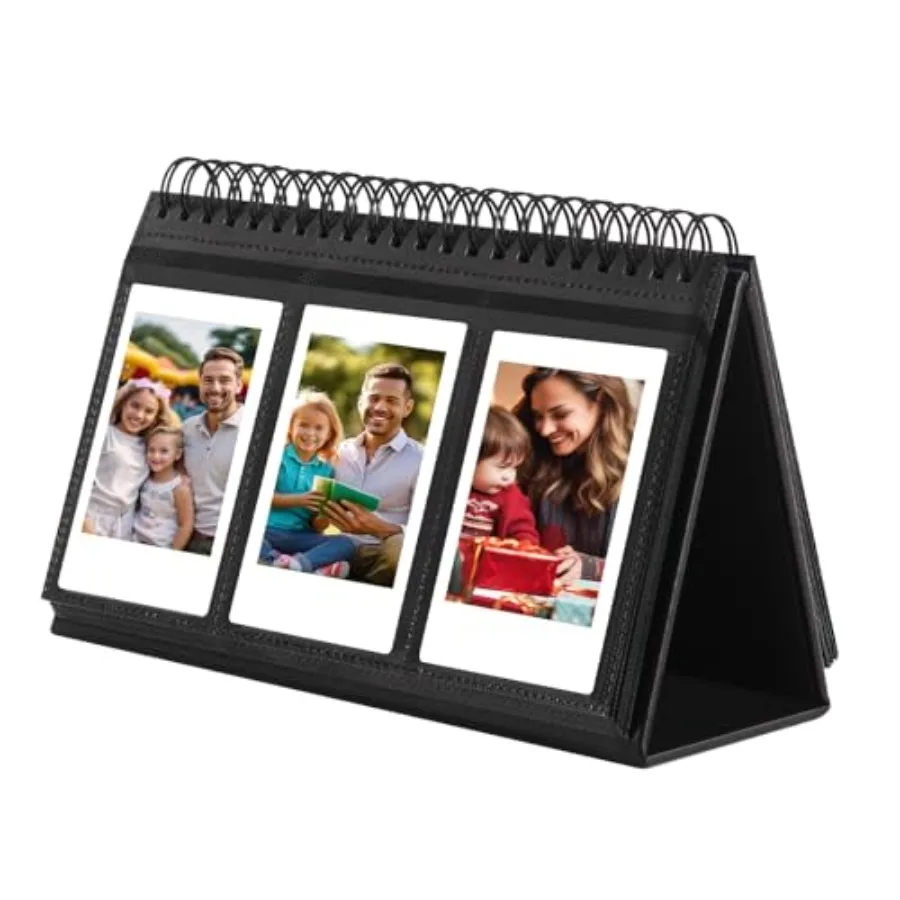 Mini Photo Album for Fujifilm Instax Mini Camera, 96 Pockets Photo Album for Polaroid, Leather Desktop Display Album for Instax
Mini Photo Album for Fujifilm Instax Mini Camera, 96 Pockets Photo Album for Polaroid, Leather Desktop Display Album for Instax
