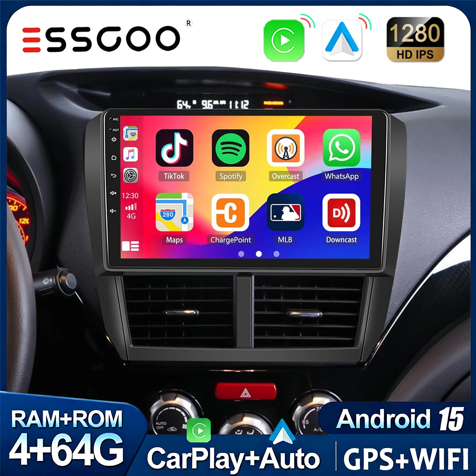 4G+64G 9 Inch Wireless Car Stereo for Subaru Forester Impreza WRX 2008-2012 TouchScreen Car Radio with Backup Camera GPS WIFI FM
4G+64G 9 Inch Wireless Car Stereo for Subaru Forester Impreza WRX 2008-2012 TouchScreen Car Radio with Backup Camera GPS WIFI FM