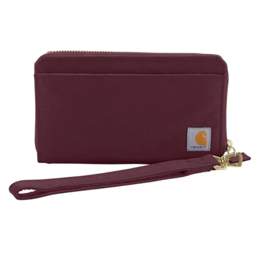 Nylon Duck Lay-Flat Clutch Wallet for Daily Use, Water-Repellent Nylon in Black, RFID Blocking Zipper Wallet with Coin Pouch
Nylon Duck Lay-Flat Clutch Wallet for Daily Use, Water-Repellent Nylon in Black, RFID Blocking Zipper Wallet with Coin Pouch