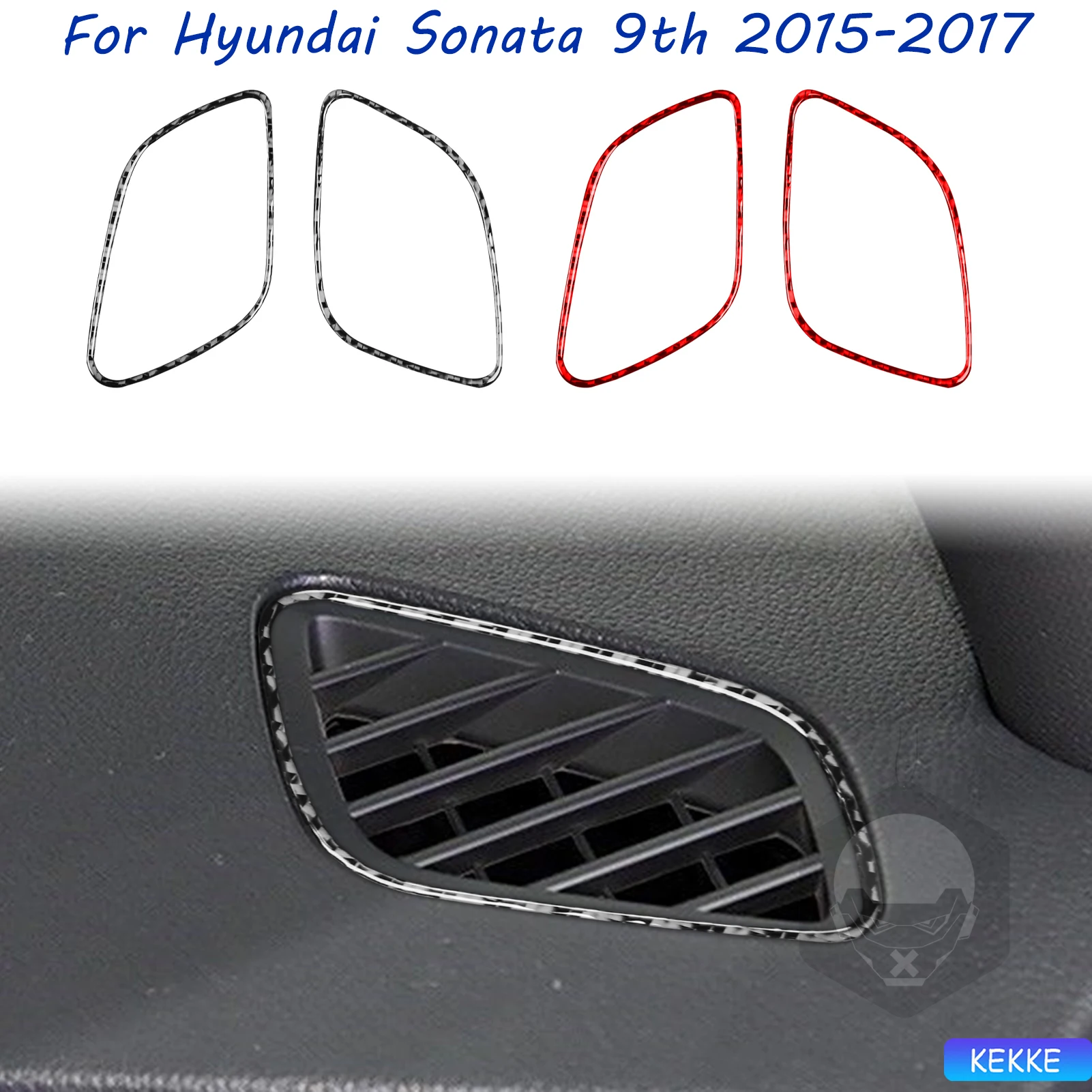 For Hyundai Sonata 9 2015 2016 2017 Mist Removal Vent Real Carbon Fiber Sticker Car Interior Accessories
For Hyundai Sonata 9 2015 2016 2017 Mist Removal Vent Real Carbon Fiber Sticker Car Interior Accessories