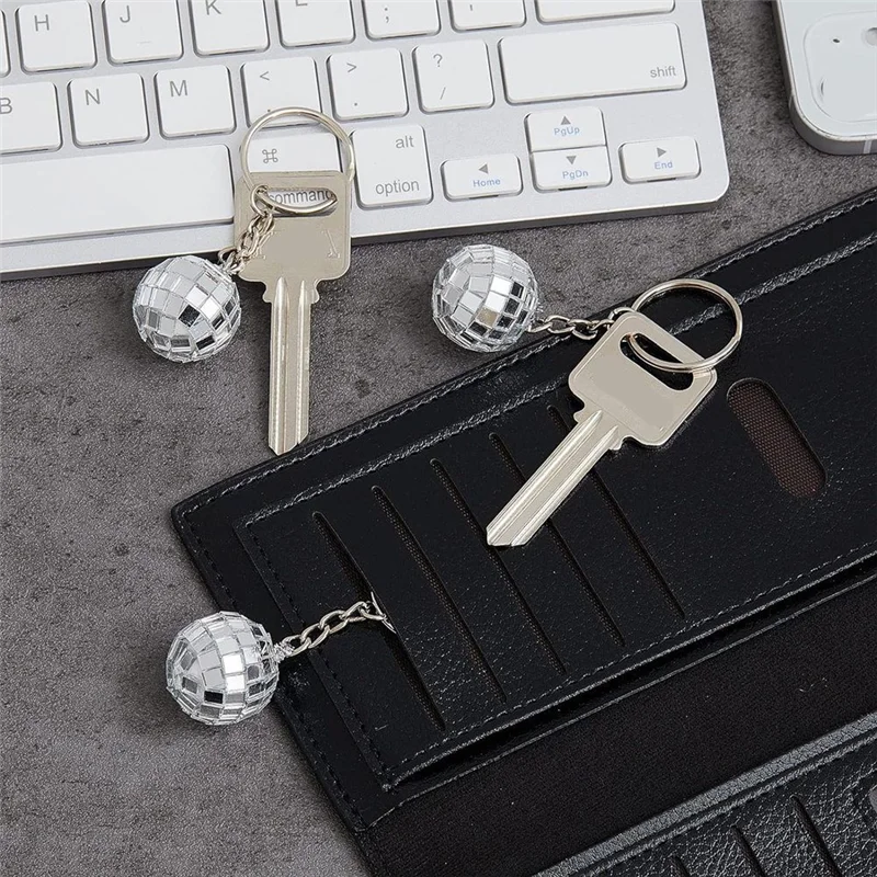 ABWP-48Pcs Set Disco Ball Keychain Mirror Keyring Reflective Ball Key Chain Pendant
ABWP-48Pcs Set Disco Ball Keychain Mirror Keyring Reflective Ball Key Chain Pendant