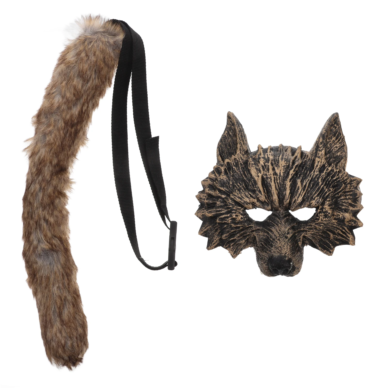 1pcs Wolf Mask Accessories Half Face Beast Animal Halloween Costume Adult Men Women Werewolf Tail Cosplay
1pcs Wolf Mask Accessories Half Face Beast Animal Halloween Costume Adult Men Women Werewolf Tail Cosplay