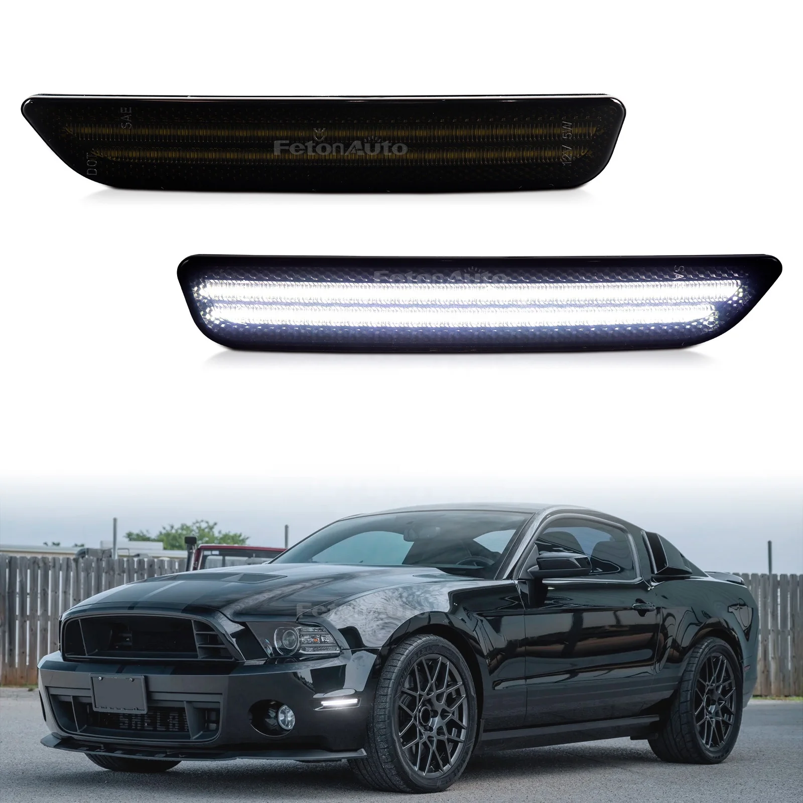 2025 New White AR3Z-15A201-A Side Marker Lamps for Ford Mustang 2010-2014 Bumper Fender Flare Indicator Tuning Exterior Parts
2025 New White AR3Z-15A201-A Side Marker Lamps for Ford Mustang 2010-2014 Bumper Fender Flare Indicator Tuning Exterior Parts