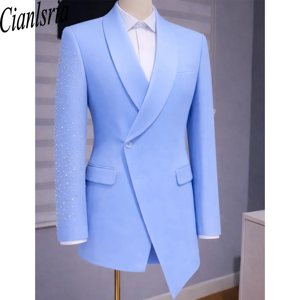Men's Suit Set Two-piece Slim Fit Suit Men's Business Professional Formal Attire Groomsman's Wedding Dress
Men's Suit Set Two-piece Slim Fit Suit Men's Business Professional Formal Attire Groomsman's Wedding Dress
